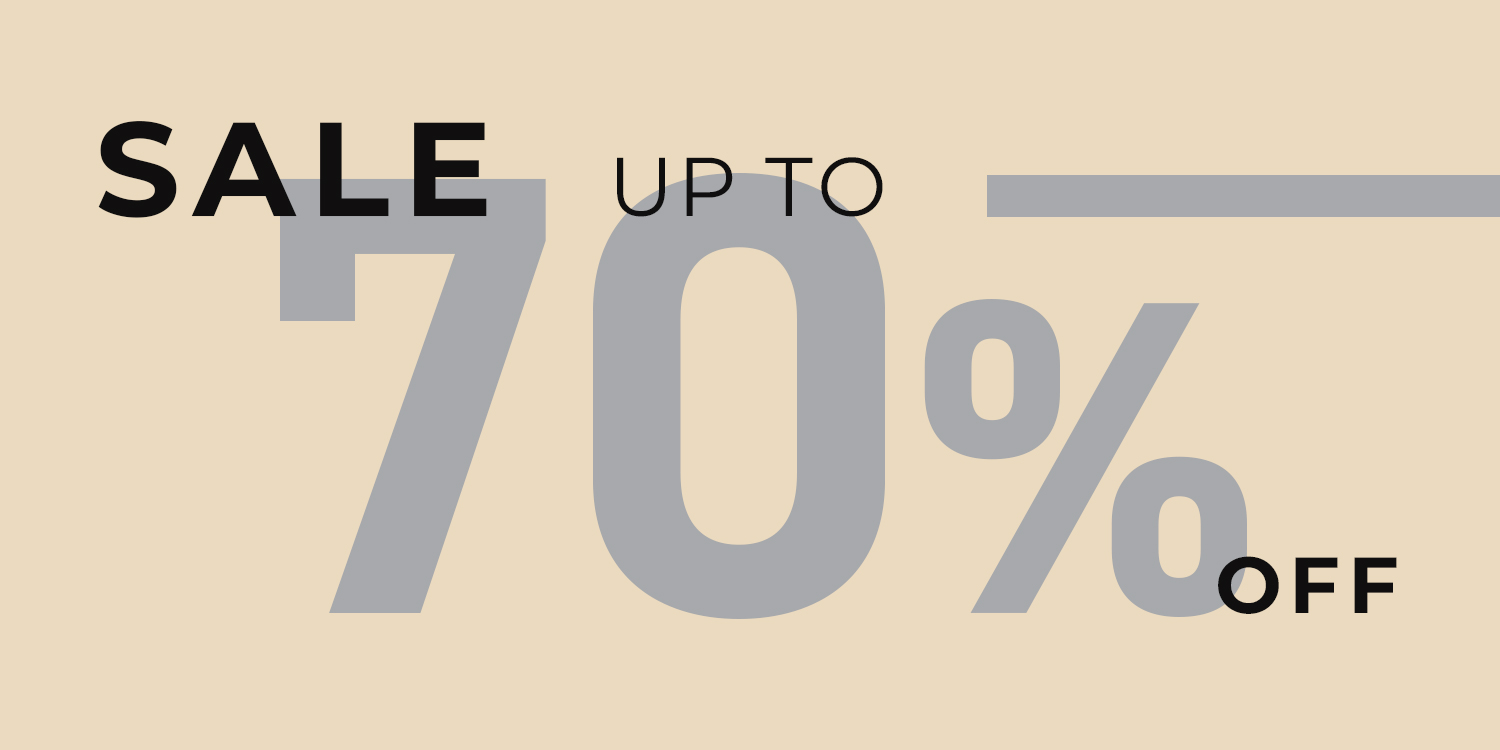 SALE UP To 70%OFF